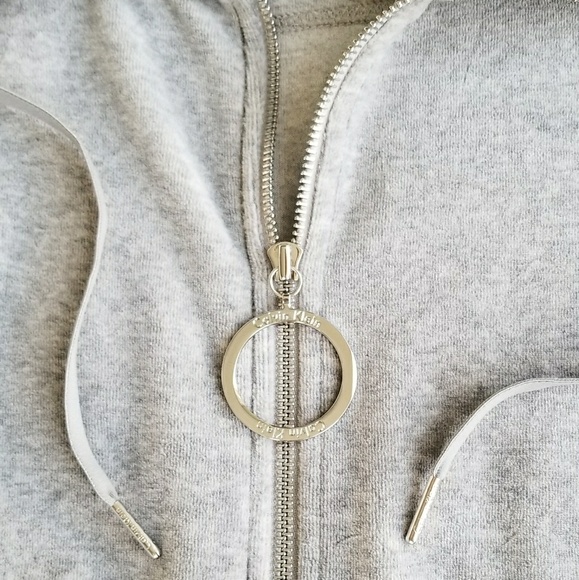 NWT Calvin Klein Velour Jacket, Size S - Picture 3 of 8